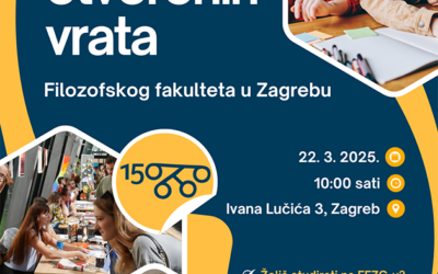 Dan otvorenih vrata Filozofskog fakulteta u Zagrebu