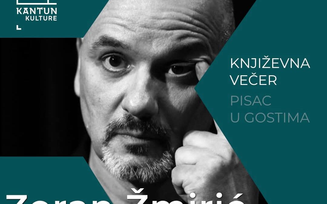 Književna večer sa Zoranom Žmirićem u Kantunu kulture