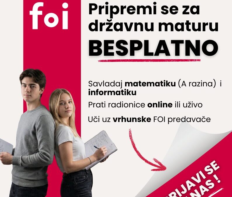 FOI_Besplatne pripreme za državnu maturu iz matematike i informatike (hibridno)