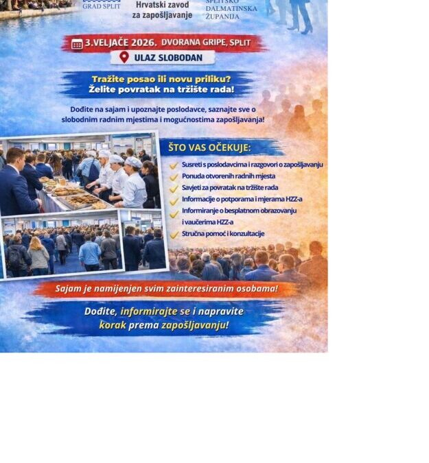 Sajam poslova Hrvatskog zavoda za zapošljavanje