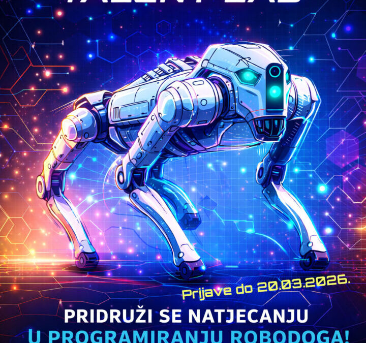 Robotics TalenLab otvoreni natječaj za srednjoškolce