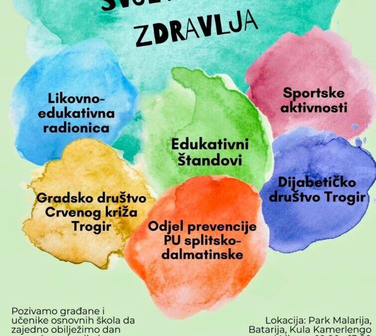 Poziv lokalnoj zajednici – zajedno obilježimo Svjetski dan zdravlja!