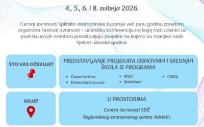 Naši učenici na Festivalu izvrsnosti 2026.!