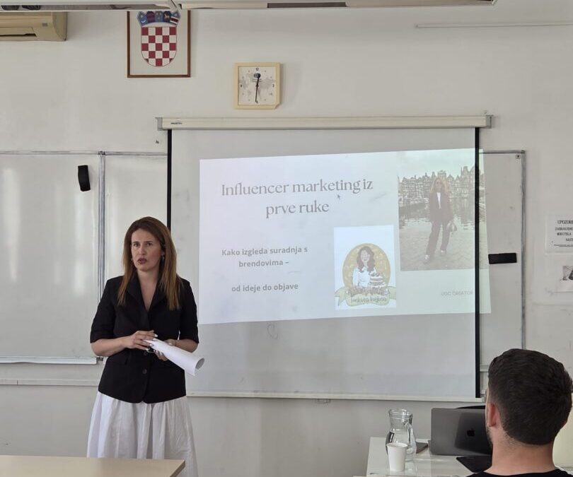 Od društvenih mreža do uspješnog brenda: radionica Tonke Radić Čobanov o digitalnom marketingu
