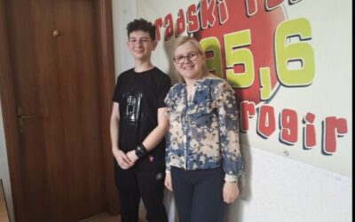 Gostovanje ravnateljice Vjekoslave Radić na Gradskom radiju Trogir